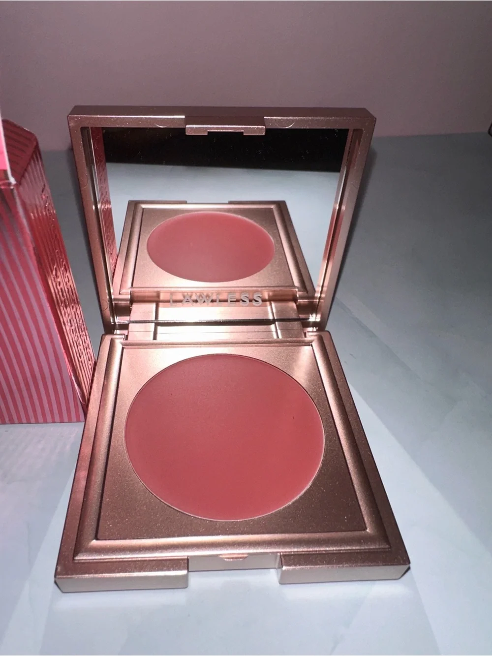 LAWLESS Duchess Cream Blush — Dusty Rose